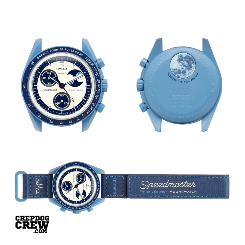 Swatch x Omega Bioceramic Moonswatch Mission to the Super Blue Moonphase - Image 2