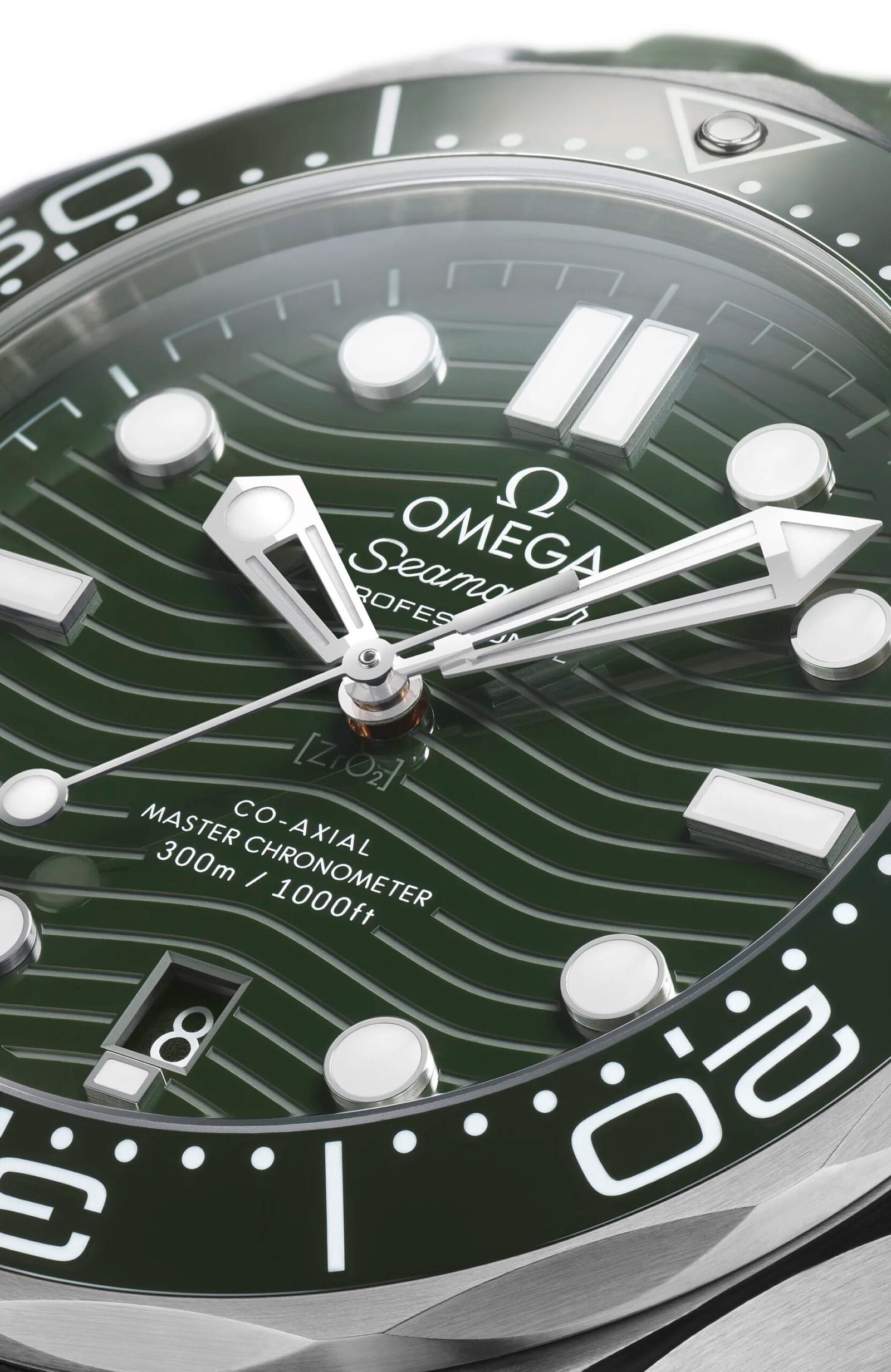 Omega Seamaster Professional Diver 300M Green Automatic Mens Watch - Image 3