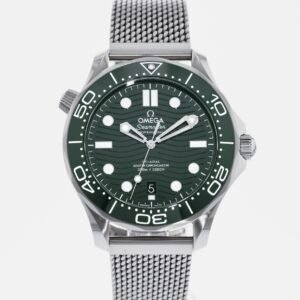 Omega Seamaster Premium Quality Automatic Watch with Mesh Bracelet Strap