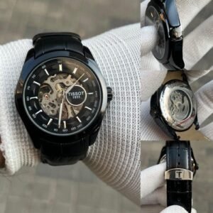 TISSOT 1853 AUTOMATIC PRIMIUM QUILTY LEATHER WATCH
