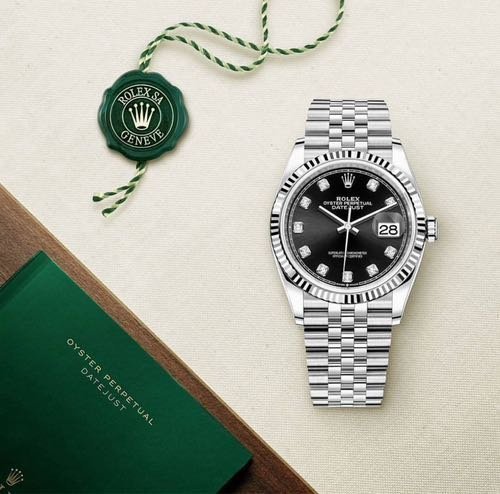 ROLEX DATE JUST AUTOMATIC PRIMIUM WATCH - Image 4