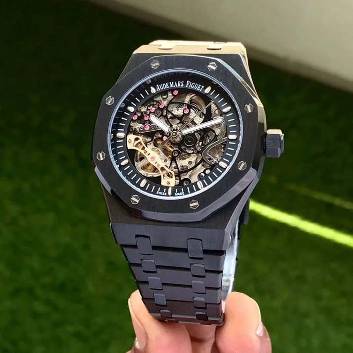 Audemars Piguet Skeleton AP Royal Oak Black Skeleton Metal - Image 2