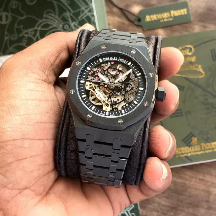 Audemars Piguet Skeleton AP Royal Oak Black Skeleton Metal - Image 3