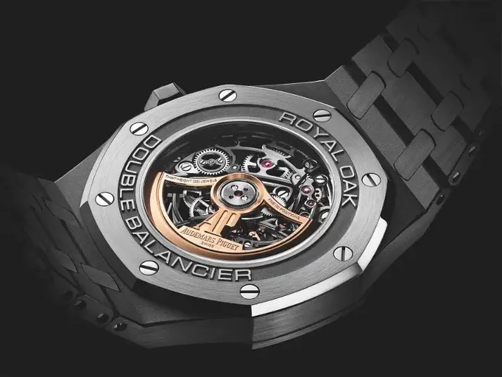 Audemars Piguet Skeleton AP Royal Oak Black Skeleton Metal - Image 7