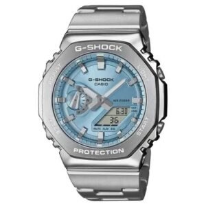 G shock GM-2110D (silver/ sky-blue)