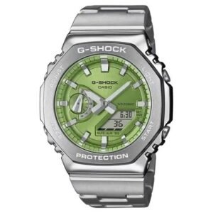 G shock GM-2110D (silver/green)