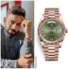 Rolex Day-Date Rose Gold Olive Green Dial (Virat Kohli)