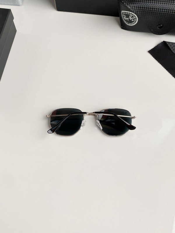 Rayban hexa silver black 3548 - Image 7