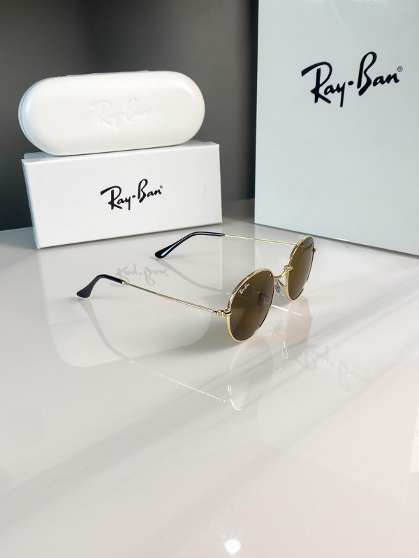 Rayban gold brown 3447 - Image 6
