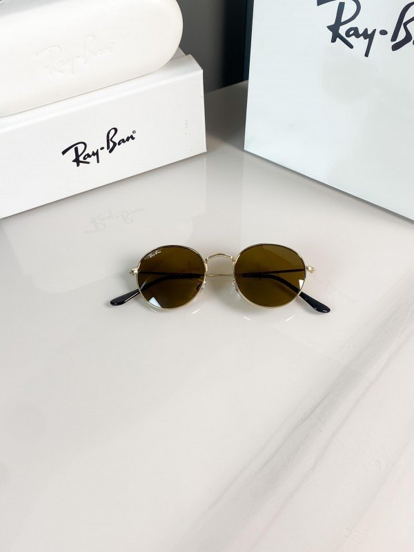 Rayban gold brown 3447 - Image 4