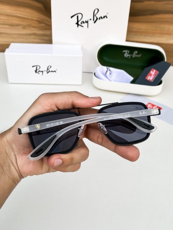 Rayban06 white black - Image 4
