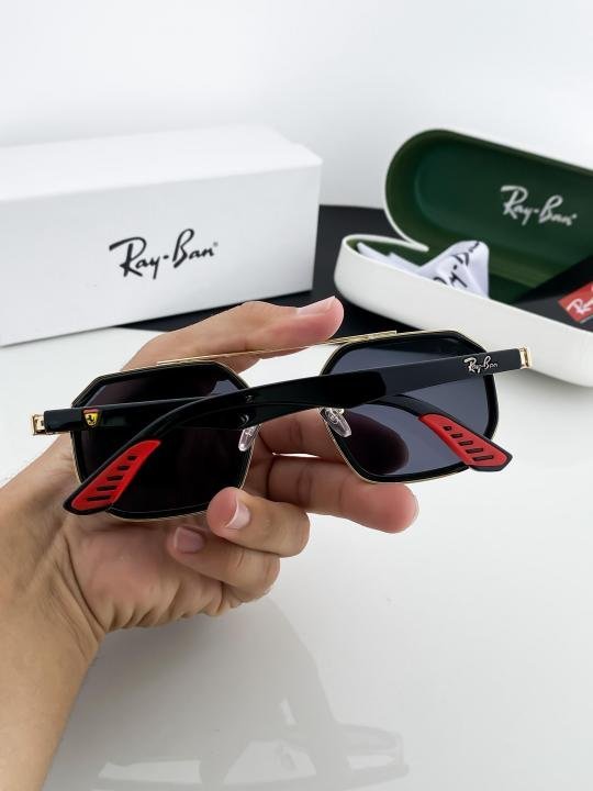 RAYBAN09 GOLD BLACK - Image 4