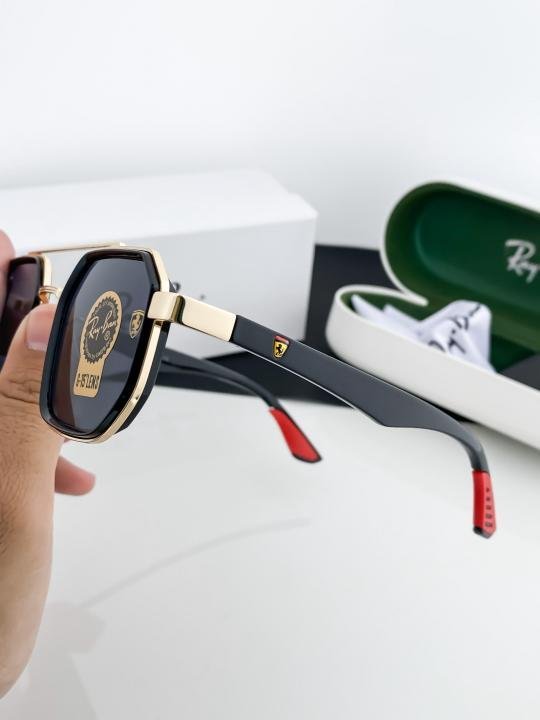 RAYBAN09 GOLD BLACK - Image 3