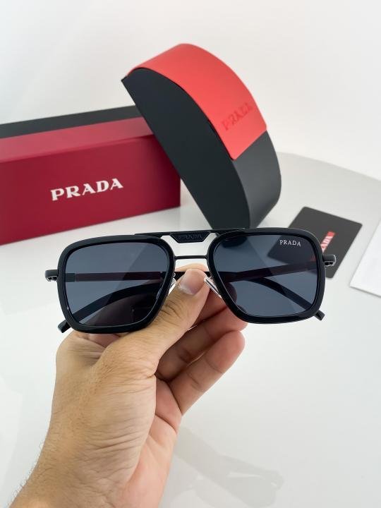 Prada Full Black 68805 Sunglasses - Image 5