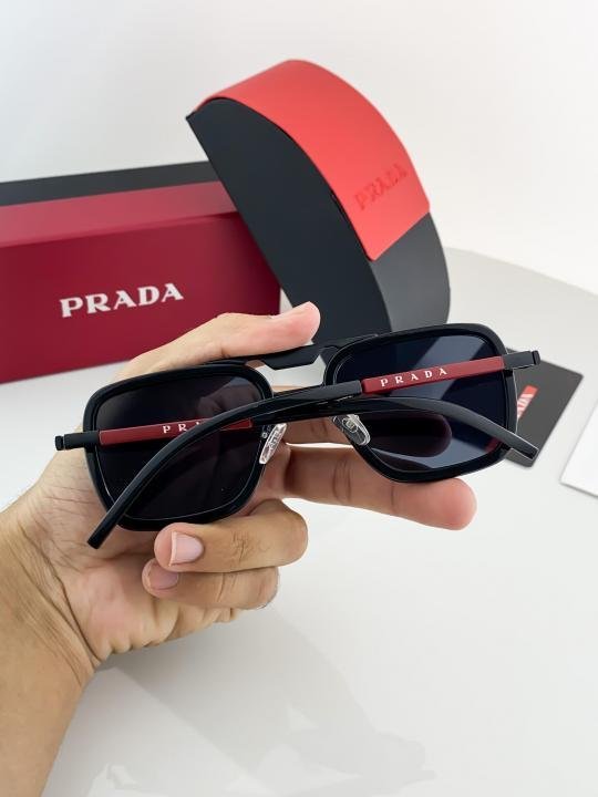 Prada Full Black 68805 Sunglasses - Image 4