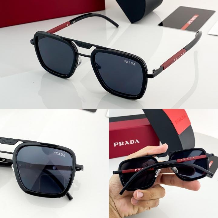Prada Full Black 68805 Sunglasses - Image 2