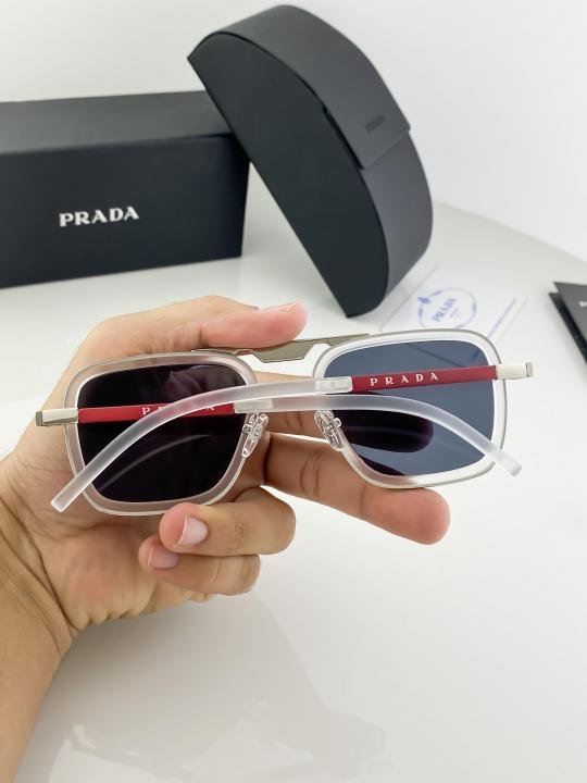 Prada Ice Black 68805 Sunglasses - Image 5