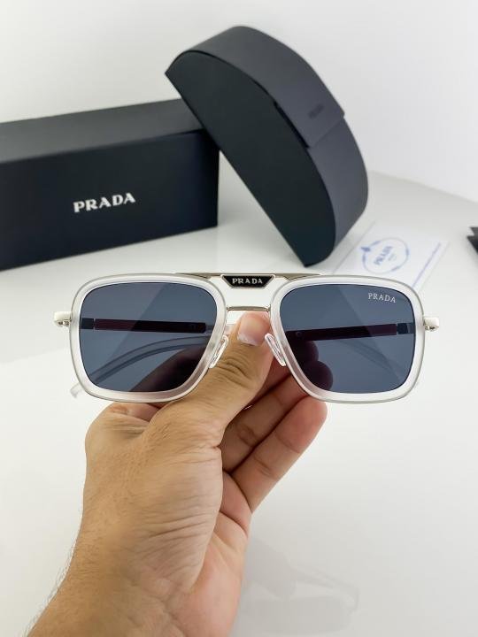Prada Ice Black 68805 Sunglasses - Image 4