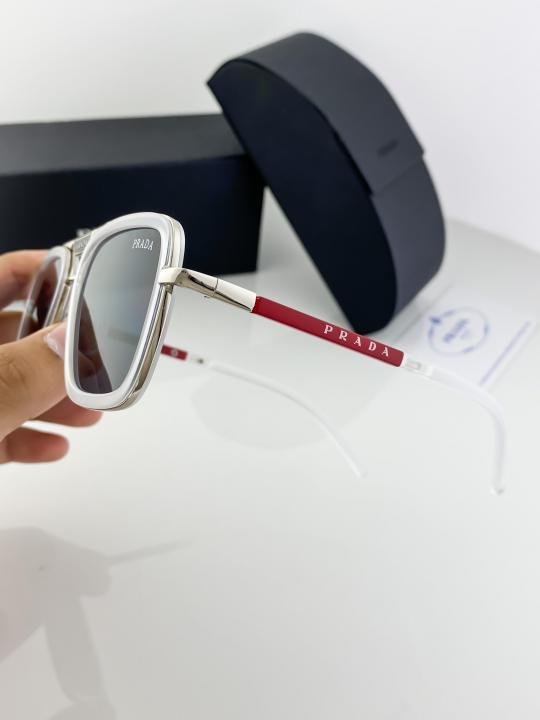 Prada Ice Black 68805 Sunglasses - Image 3