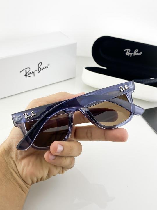 RAYBAN BLUE BROWN REVERSE 63 - Image 4