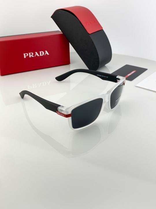 Prada White Black 78 Sunglasses - Image 2