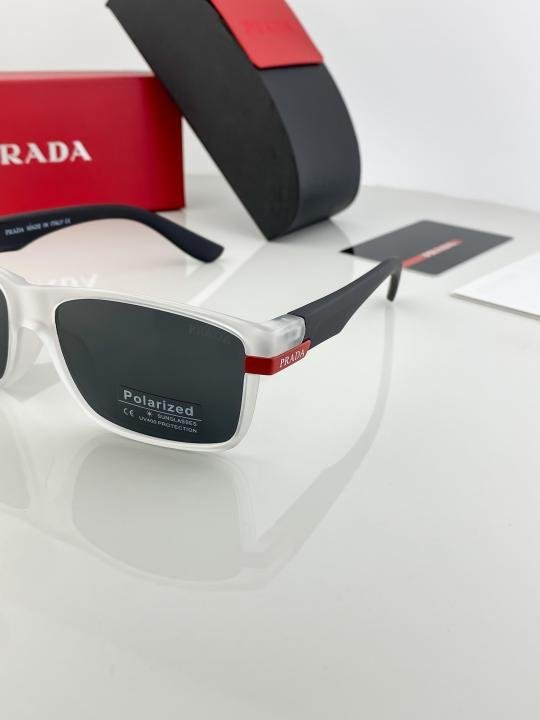 Prada White Black 78 Sunglasses - Image 4