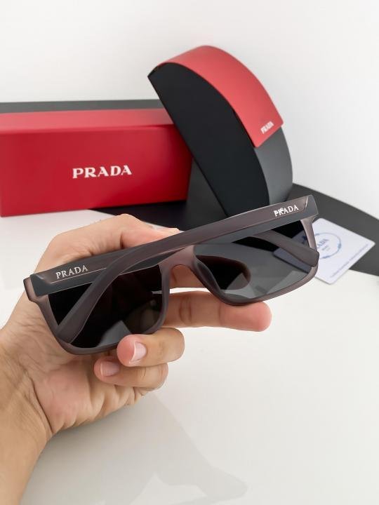 Prada Grey Black 0892 Sunglasses - Image 5
