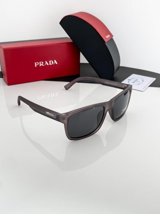 Prada Grey Black 0892 Sunglasses - Image 2