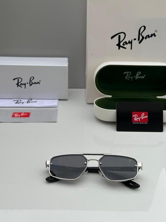 RAYBAN SILVER BLACK 101653 - Image 2