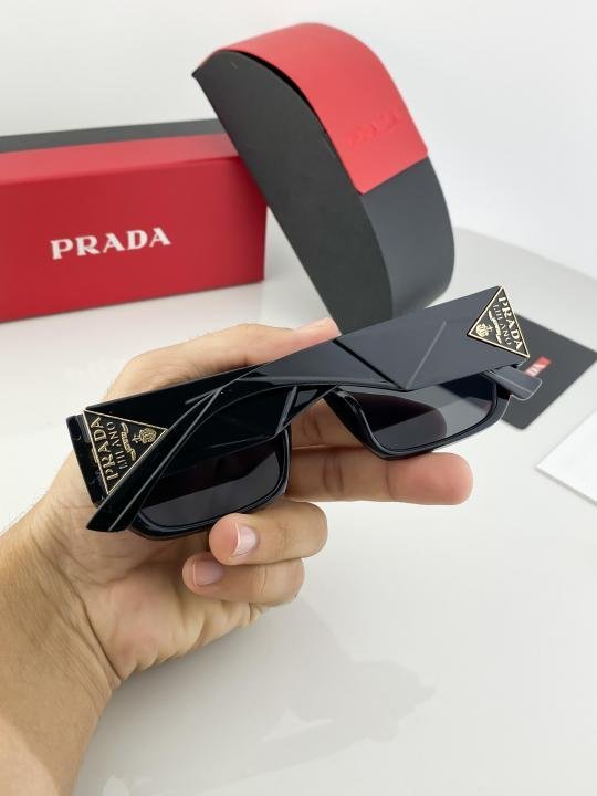 Prada Black 58043 Sunglasses - Image 4