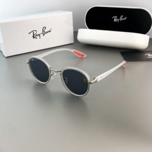 RAYBAN WHITE BLACK 02 3675