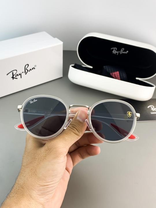 RAYBAN WHITE BLACK 02 3675 - Image 2