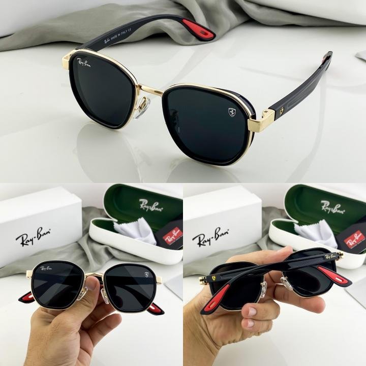 RAYBAN GOLD BLACK 3674 - Image 4