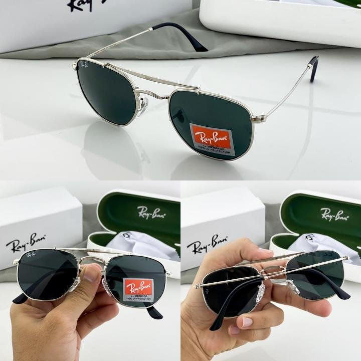 RAYBAN MARSHAL 3648 SILVER BLACK - Image 4