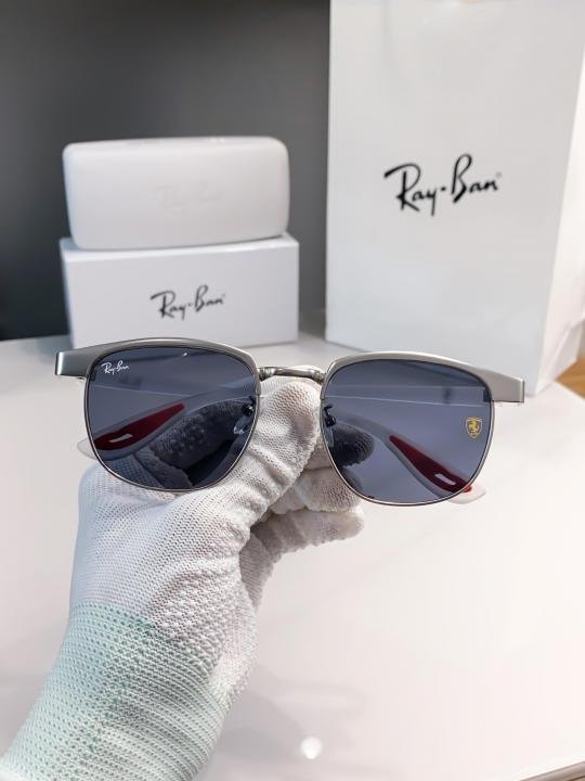 RAYBAN 03 WHITE BLACK - Image 4