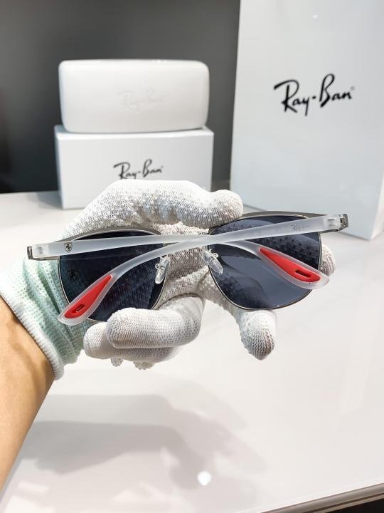 RAYBAN 03 WHITE BLACK - Image 5