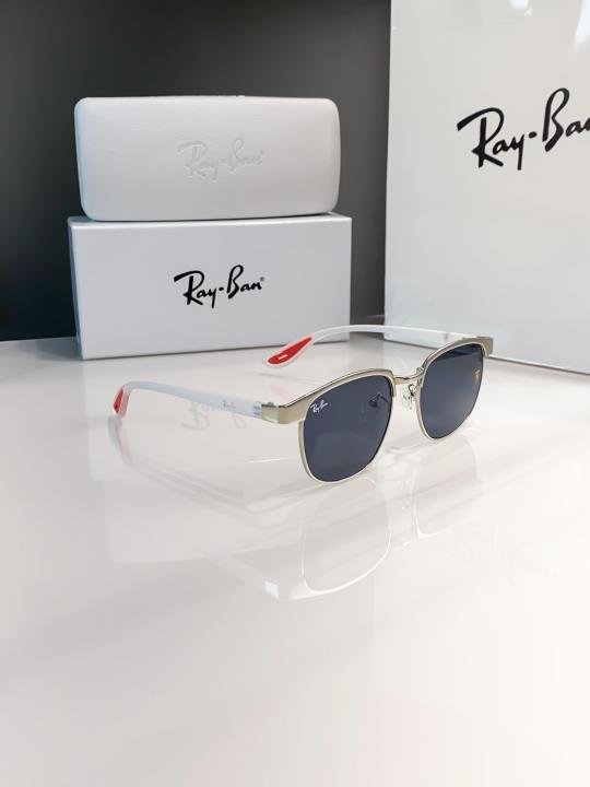 RAYBAN 03 WHITE BLACK - Image 3