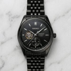SEIKO PRESAGE AUTOMATIC FULL BLACK