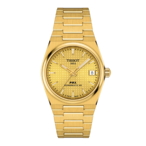 TISSOT PRX FULL GOLD QUARTZ MACHINE