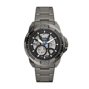 FOSSIL BRONSON MATT GREY QUARTZ